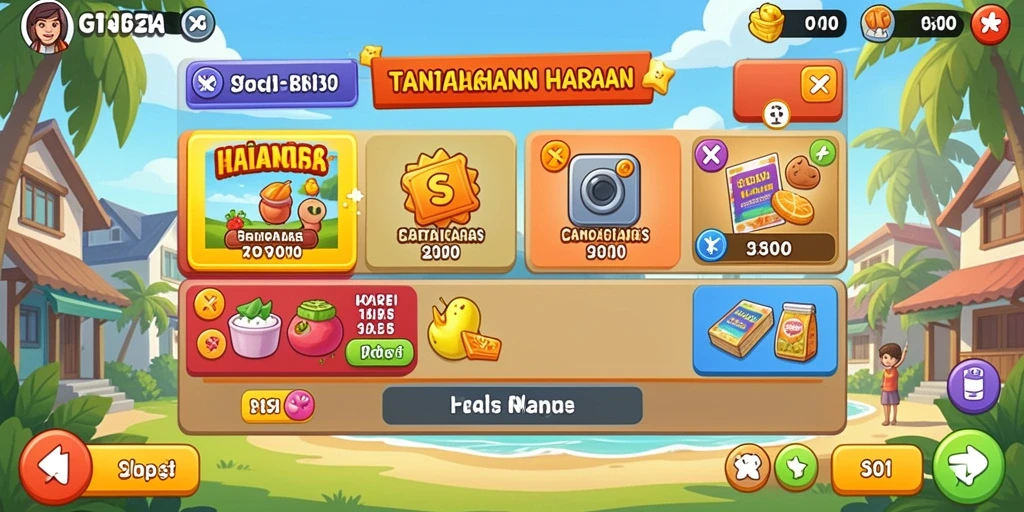 Tampilan antarmuka yang sederhana dan menarik.