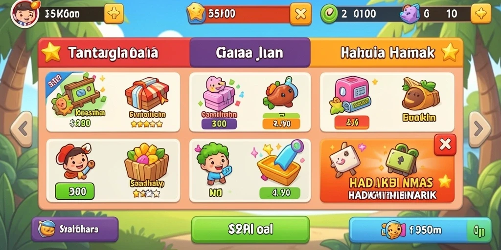 Tampilan antarmuka yang modern dan intuitif.