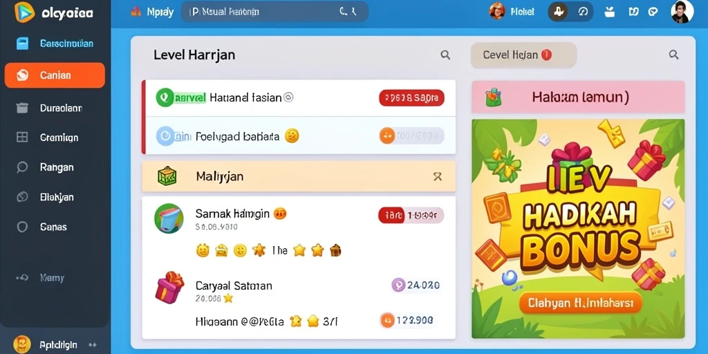 Tampilan menu utama JANDA303 yang menarik.