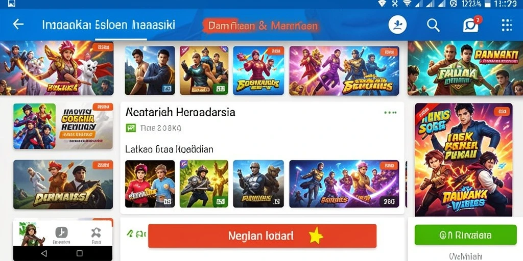 Tampilan antarmuka yang intuitif dan menarik.