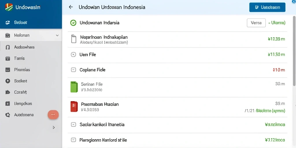 Antarmuka pengguna yang intuitif dan mudah digunakan.
