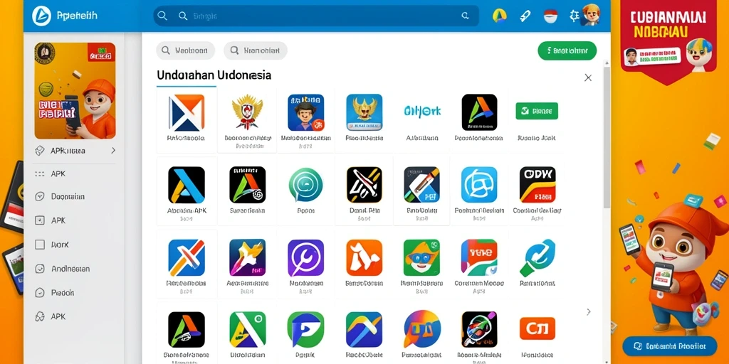 Tampilan utama aplikasi WINLIVE4D yang menarik