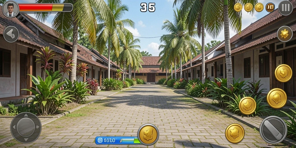 Tampilan utama ZORO77 dengan menu navigasi yang intuitif.